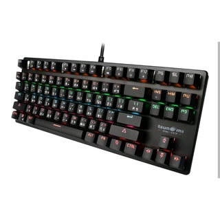 ภาพหน้าปกสินค้าTsunami Outemu MK-03 87Keys TKL Mechanical Gaming Keyboard ที่เกี่ยวข้อง