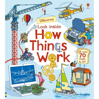 DKTODAY หนังสือ USBORNE LOOK INSIDE HOW THINGS WORK (AGE 5+)