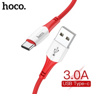 Hoco ของแท้ 100% X70 สายชาร์จ USB เป็น Type C 3A 1 เมตร สําหรับ Macbook Air ipad Pro Type-C