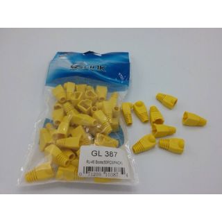 ปลั๊กบูทส์ Plug Boot ปลอกสวม RJ45 สีเหลือง