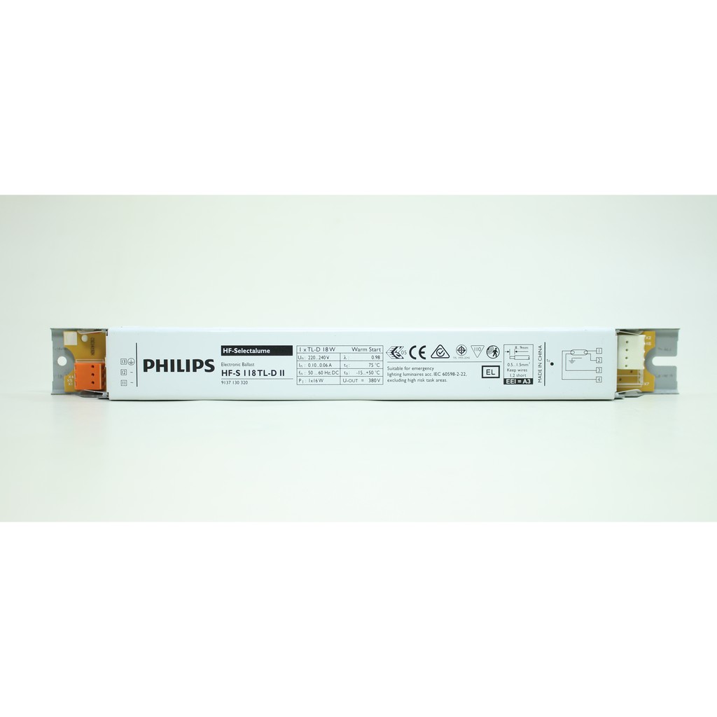 บัลลาสต์อิเล็กทรอนิกส์-philips-hf-s-1-18tl-d-ii