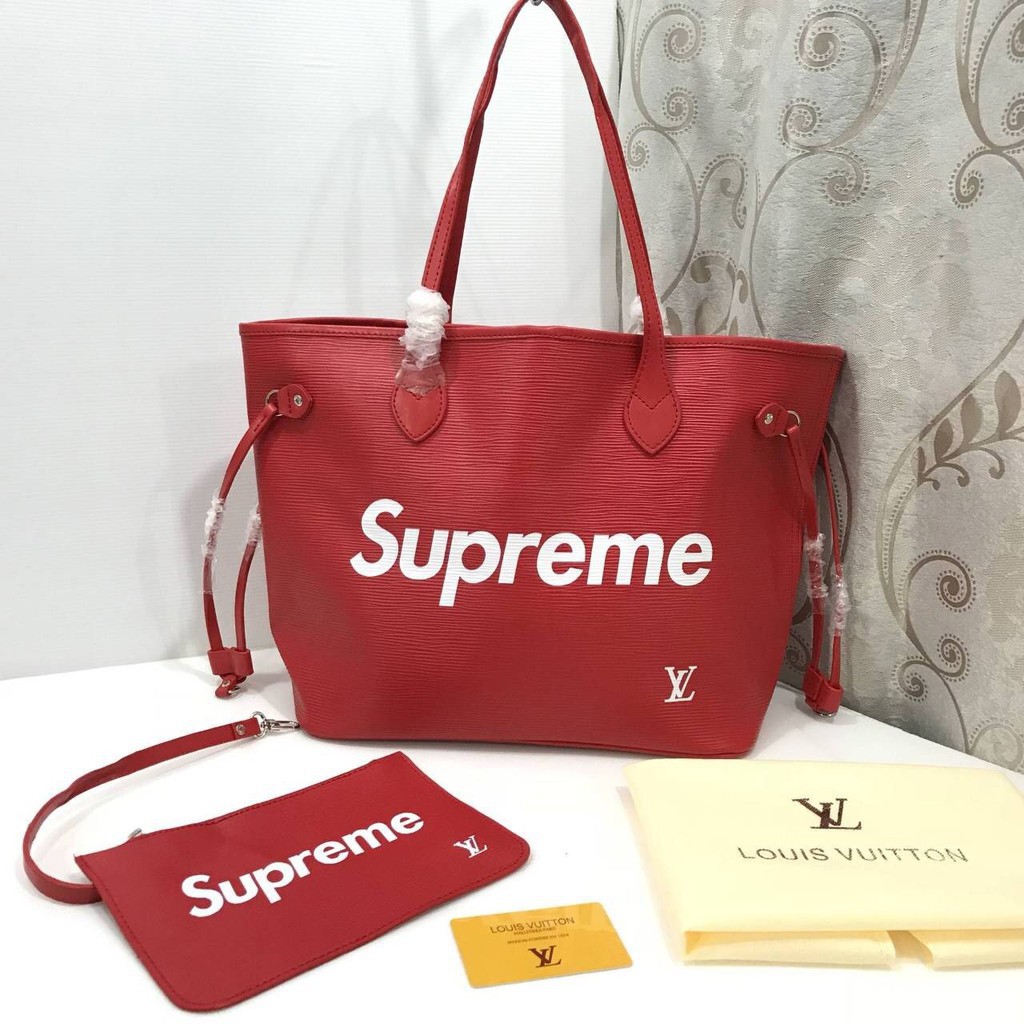 Louis vuitton supreme neverfull sale