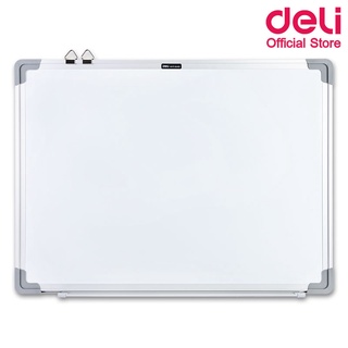 ภาพหน้าปกสินค้าDeli V450 Whiteboard กระดานไวท์บอร์ดแม่เหล็กขอบมน ขนาด 18 × 24 นิ้ว อุปกรณ์สำนักงาน กระดานไวท์บอร์ด เครื่องเขียน ไวท์บอร์ด ไวท์บอร์ดA4 ที่เกี่ยวข้อง