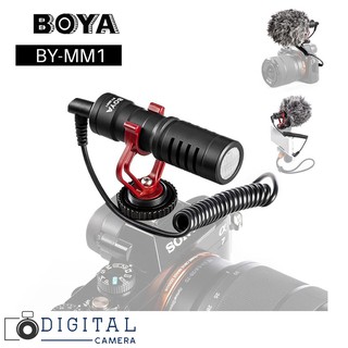 BOYA BY MM1 Camera Video Microphone ไมค์ติดกล้อง