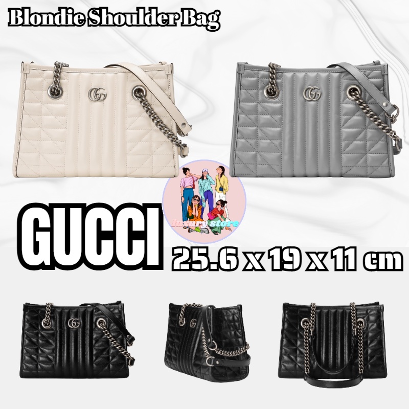 gucci-gucci-tote-bag-กระเป๋าสะพายไหล่-small-double-g-classic-style-full-leather-ใหม่