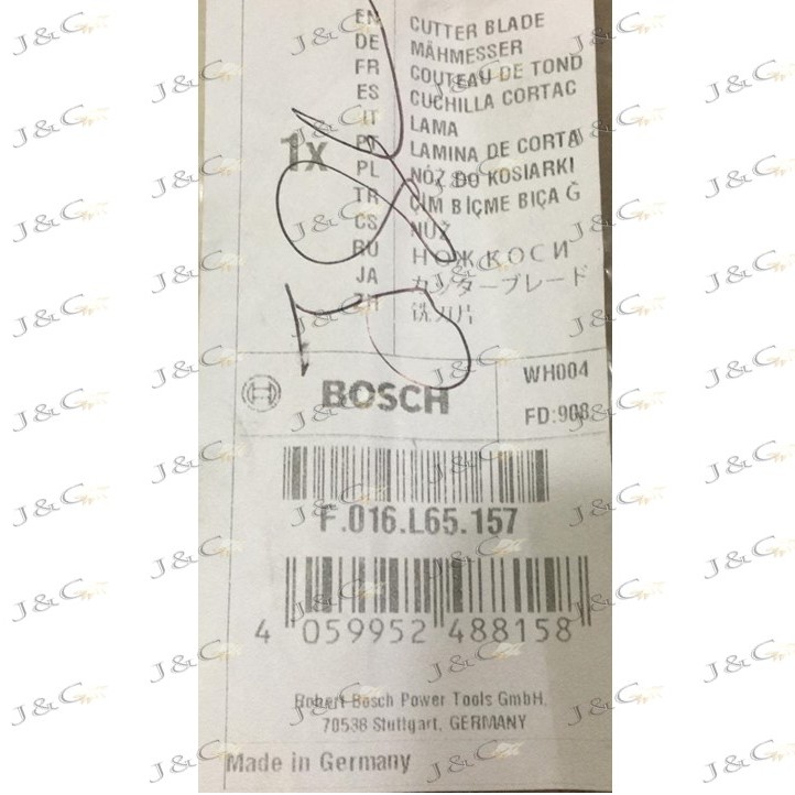 bosch-rotak-34-ใบมีดตัด-f016-l65-157