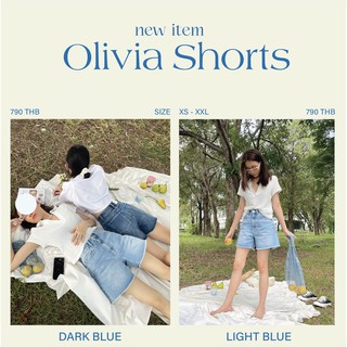 ภาพขนาดย่อของภาพหน้าปกสินค้าTGDA.CO - กางเกงยีนส์ขาสั้น Body girl รุ่น Olivia shorts จากร้าน tgda.co บน Shopee