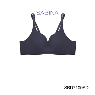 ภาพขนาดย่อของสินค้าSabina เสื้อชั้นใน Invisible Wire (ไม่มีโครง) รุ่น Perfect Bra รหัส SBD7100SD สีเทา