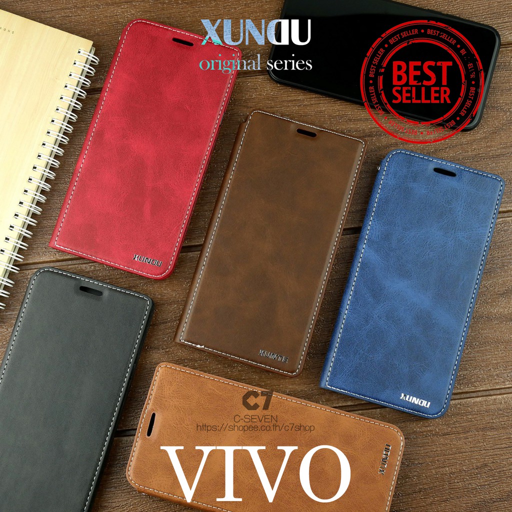 เคสฝาพับ-xundu-เคส-vivo-y19-v17-pro