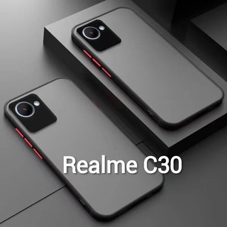 Case Realme C30 / C30S ขอบสีผิวด้าน เคสกันกระแทก ขอบนิ่มหลังแข็ง REALME ส่งจากไทย เคสมือถือ