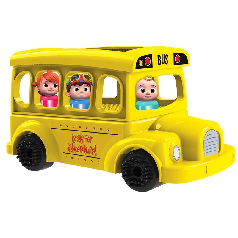 ชุดบล็อกชุดรถบัสโรงเรียน-cocomelon-fun-brick-เพื่อสร้างรถโรงเรียน