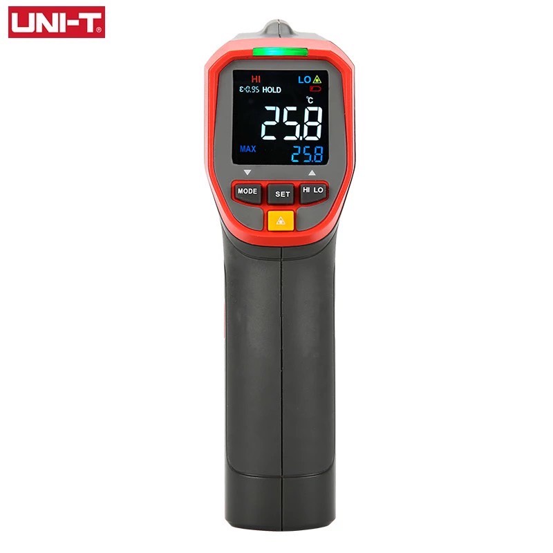 UNI-T UT301A+ เครื่องวัดอุณหภูมิเลเซอร์อินฟราเรดแบบไม่สัมผัสหน้าจอสี ...