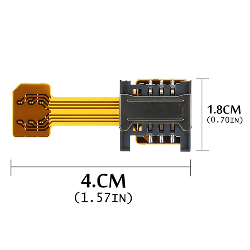 bjkangzheng-อะแดปเตอร์การ์ด-tf-nano-cato-micro-sd-extender-hybrid-sim-slot-1-ชิ้น