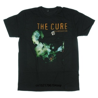 เสื้อยืดโอเวอร์ไซส์Lyzh เสื้อยืดลําลอง แขนสั้น พิมพ์ลาย The Cure Disintegration แฟชั่นฤดูร้อน สําหรับผู้ชาย ผู้หญิงS-4XL