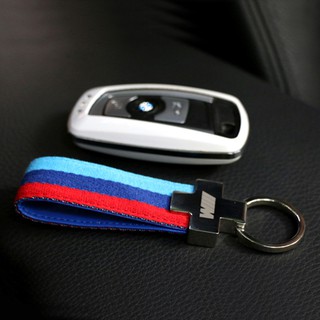 ภาพขนาดย่อของสินค้าพวงกุญแจกุญแจรถกุญแจพวงกุญแจสำหรับ BMW M Tech M Sport
