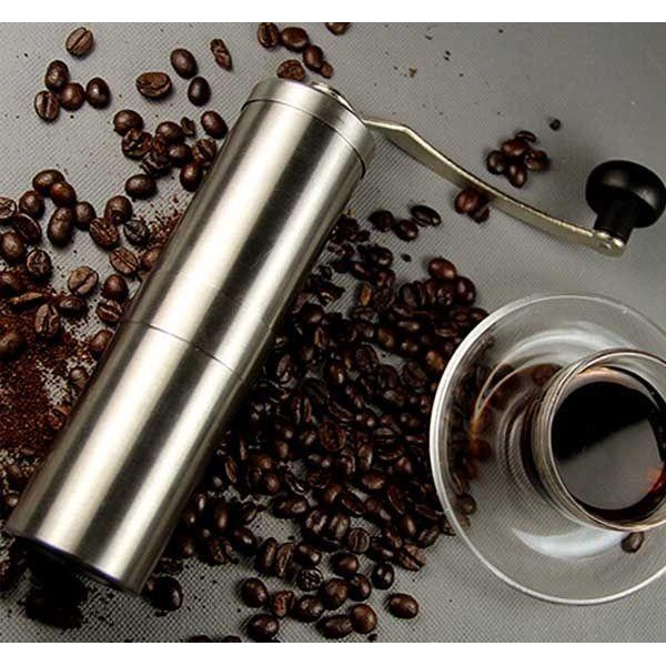 new-alitech-stainless-steel-manual-coffee-bean-grinder-mill-kitchen-hand-grinding-tool-อุปกรณ์บดเมล็ดบดกาแฟ-silver
