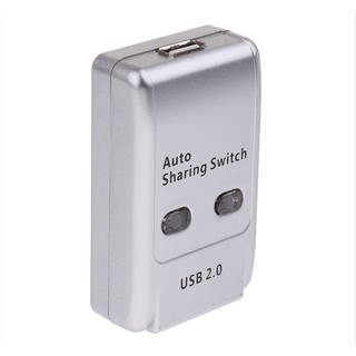 2Port USB2.0 Type-b Printer Switch Hub Switcher Sharing Box for Computer