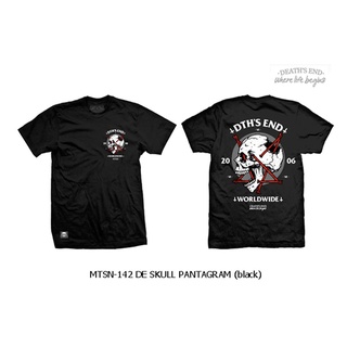 MTSN-142 DE SKULL PENTAGRAM(black)