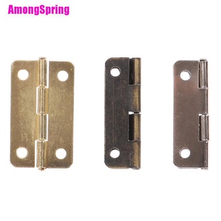 (Amongspring) บานพับประตูไม้ ขนาดเล็ก พร้อมสกรู 12 ชิ้น