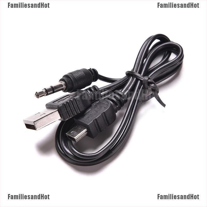 familiesand-hot-3-5-มม-สายเคเบิ้ลแจ็คเสียง-usb-to-mini-usb-สําหรับ-mp-3-4