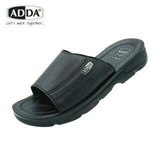 ภาพหน้าปกสินค้าADDA รองเท้า PU แบบสวม พื้นหนา 7C01 สีดำ ไซส์ 39-45 ที่เกี่ยวข้อง