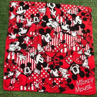 Mickey mouse ผ้าโพกผม ผ้าเช็ดหน้า มิกกี้เม้าส์