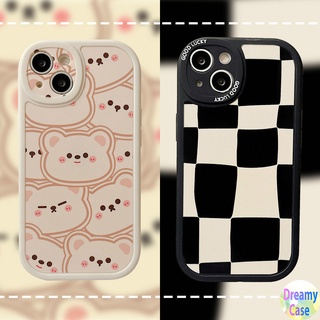 เคสโทรศัพท์มือถือ แบบนิ่ม ลายหมีน่ารัก สําหรับ OPPO A98 A96 A95 A76 A74 A57 A55 A54 A53 A38 A33 A94 A93 A92 A91 A78 A77S A52 A31 A17 A16K A15S