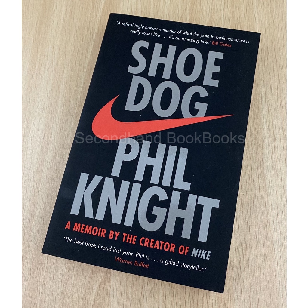 หนังสือภาษาอังกฤษ SHOE DOG A MEMOIR BY THE CREATOR OF NIKE สินค้าพร้อม