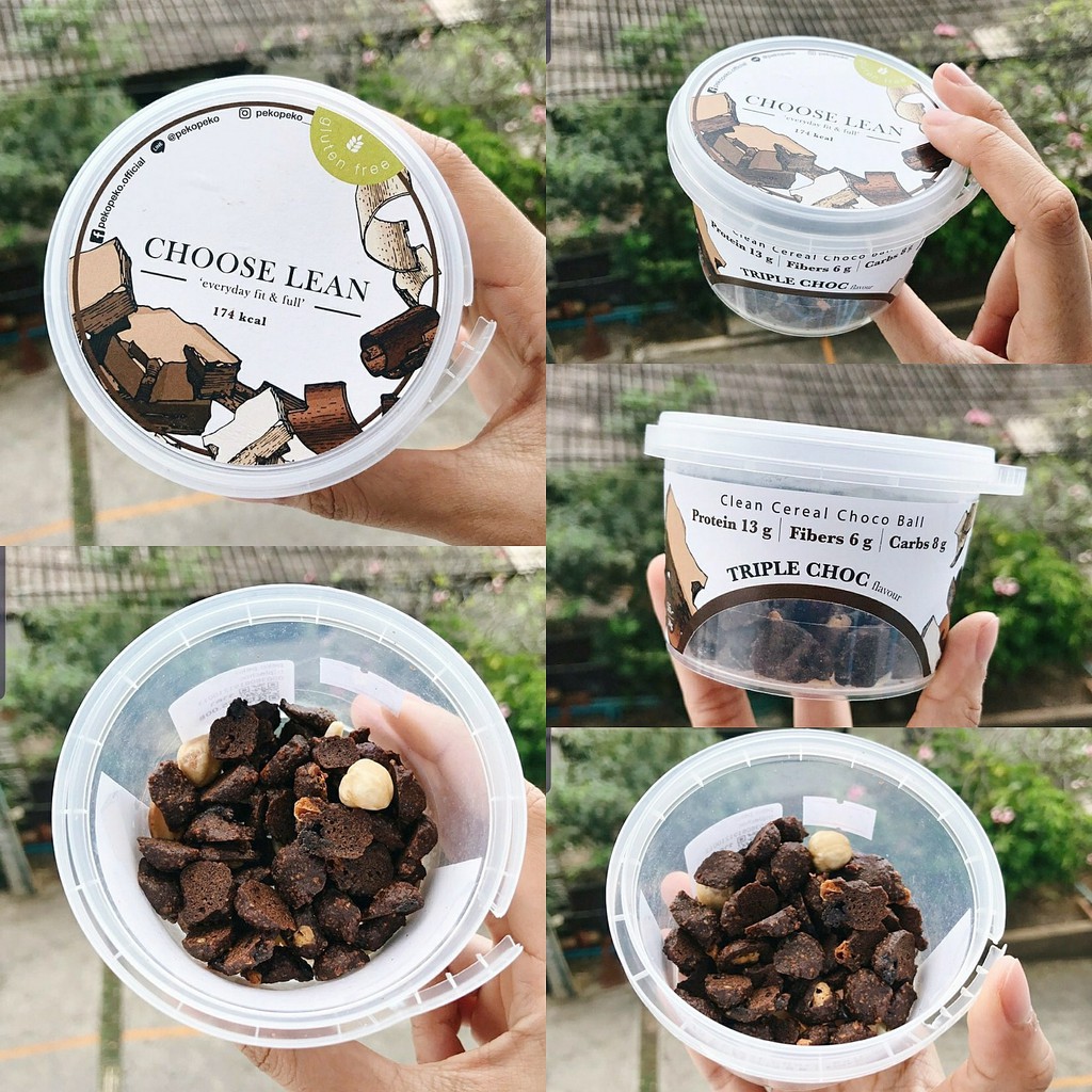 ภาพหน้าปกสินค้าChoose Lean Flourless Cereal (ชูสลีน ซีเรียล สูตรไร้แป้ง) จากร้าน pekopeko_official บน Shopee