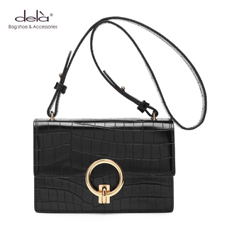 Della Womens Crossbody Bag Original Shoulder Bag Leather Crocodile Stylish Bag