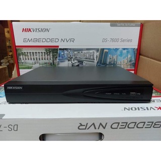 Hikvision NVR รุ่น DS-7604NI-K1-B (4 ช่อง) เครื่องบันทึกIPเครื่องบันทึกกล้องวงจรปิด