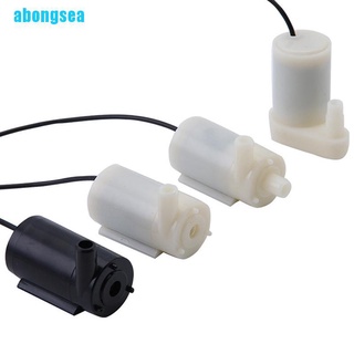 Abongsea มอเตอร์ปั๊มน้ํา ขนาดเล็ก Usb Dc 5V