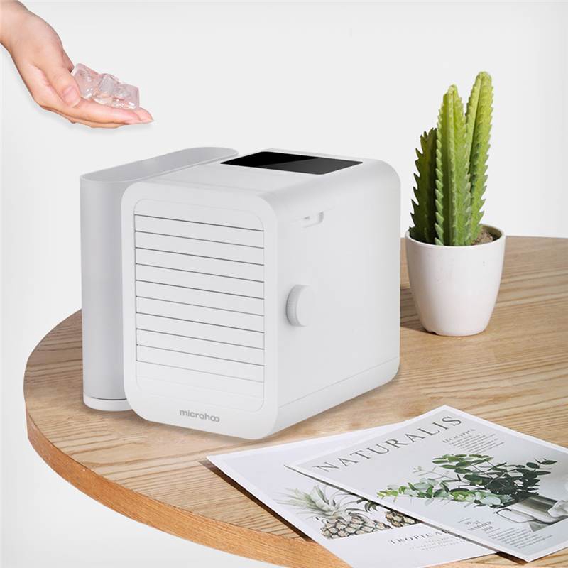 ภาพสินค้าXiaomi Microhoo 3 In 1 Mini Air Conditioner Water Cooling Fan Touch Screen Timing Artic Cooler Humidifier จากร้าน digiworld.th บน Shopee ภาพที่ 2