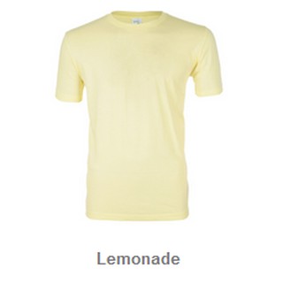 เสื้อยืดสีพื้น LEONADE ( สีออกขาว )