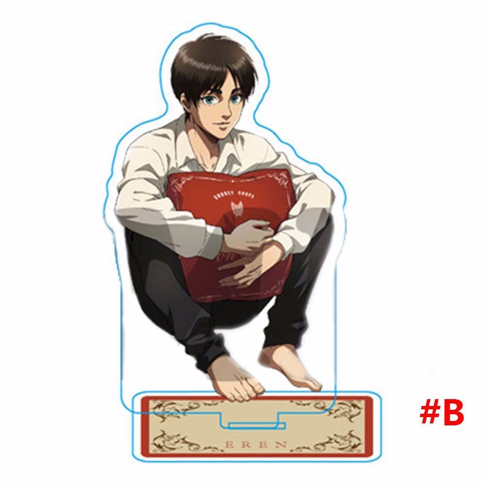 Bo ฟิกเกอร์อะคริลิคตั้งโต๊ะ ลายอนิเมะ Attack on Titan Levi Ackerman Eren  Jaeger สําหรับตกแต่งบ้าน | Shopee Thailand