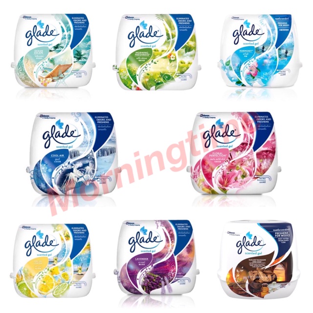 Glade Scented Gel เกลดเซ๊นท์เจล 180G. เกลด เจลปรับอากาศ | Shopee Thailand