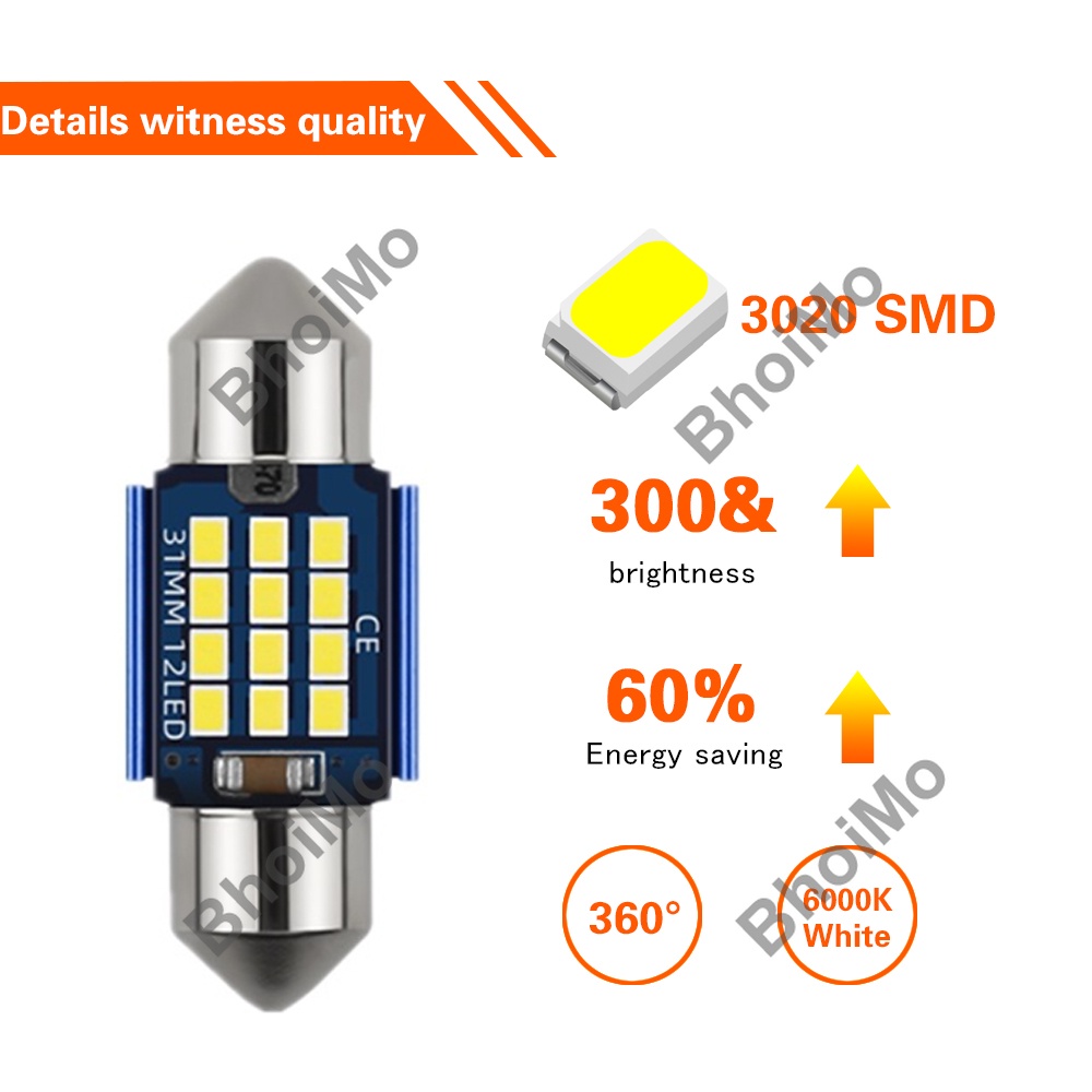 bhoimo-หลอดไฟอลูมิเนียม-led-15-smd-c10w-31-มม-36-มม-c3w-39-มม-41-มม-c5w-3020-สําหรับติดป้ายทะเบียนรถยนต์