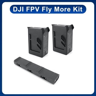 DJI FPV Fly More Kit 44.4 Wh 2000mAh Lipo-แบตเตอรี่ RC Drone อุปกรณ์เสริมแบตเตอรี่แท่นชาร์จสำหรับ DJI FPV Drone Original