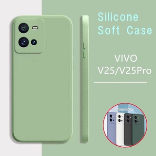 V25ตรงรุ่น(พร้อมส่งในไทย)เคสTPU​นิ่ม​สีพาสเทลคลุมกล้องVivo Y02/Y35/Vivo V25 5G/V25Pro 5G/Y16/Y22/Y22S/Y77