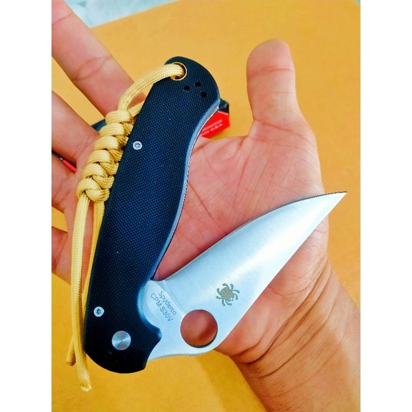 Spyderco CPM S30V golden Colorado U.S.A. | Shopee Thailand
