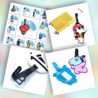 🎉พร้อมส่ง ป้ายห้อยกระเป๋าเดินทาง แท็กห้อยกระเป๋า ลายการ์ตูน Cute Cartoon Travel Luggage Tag