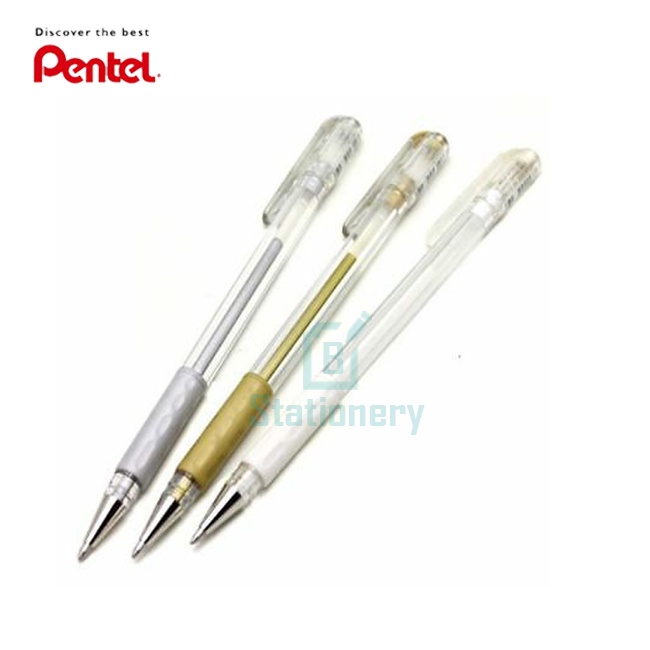 pentel-ปากกาเพนเทล-k-118-hybrid-gel-grip