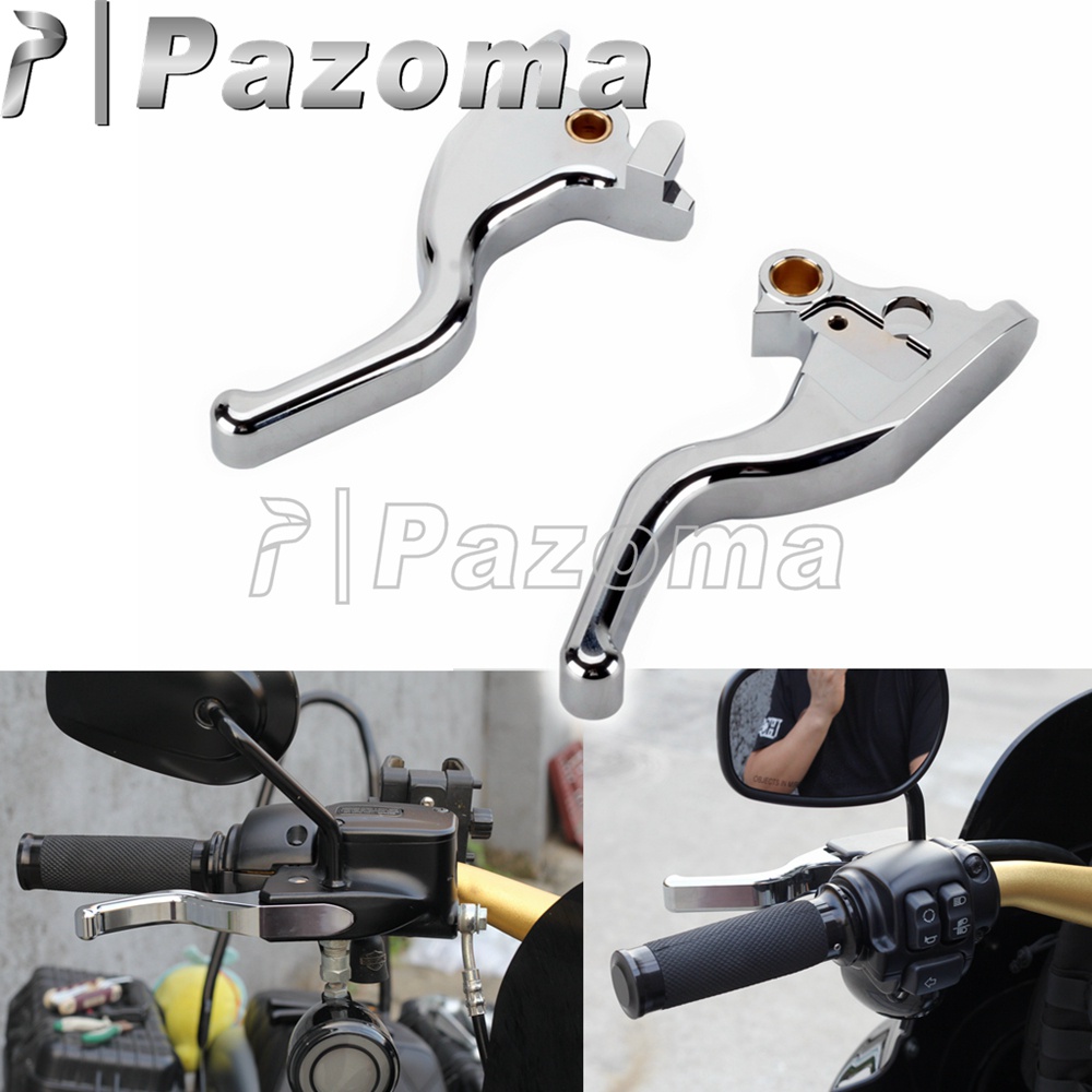 Hand Brake Control Lever Set For Harley Softail Breakout Deluxe Street