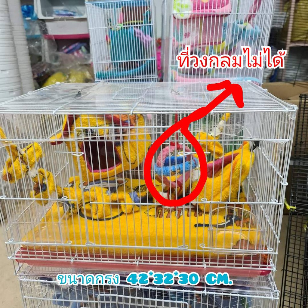 กรงชูการ์พร้อมเซ็ทผ้าด้านในสุดคุ้มกรงขนาดใหญ่-save-ชูการ์-กระรอก-นก-ราคาจัดโปร-439-บาท-กรงa801-เซ็ทผ้า4ชิ้นใหญ่