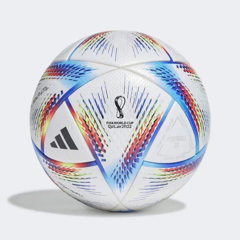 ภาพหน้าปกสินค้าลูกฟุตบอล World Cup Official Ball AL RIHLA MINI 2022