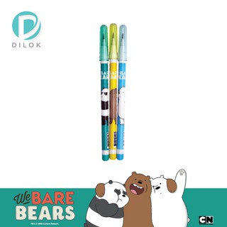 WE BARE BEARS ดินสอต่อไส้ แพค 3 ชิ้น  #WBB6001