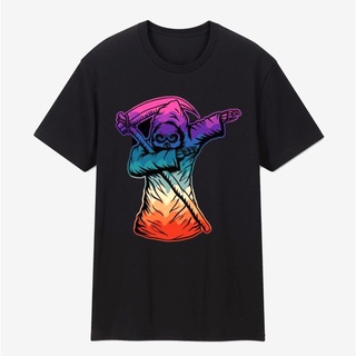 [S-5XL] เสื้อยืด พิมพ์ลายโครงกระดูก Vaporwave Death Dancing แฟชั่นยอดนิยม