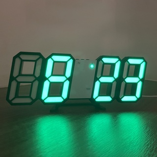 ข้อเสนอสุดพิเศษ 3D LED Clock นาฬิกาดิจิตอล3D นาฬิกามินิมอล