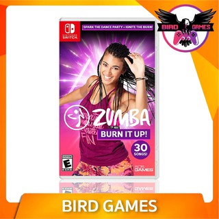Nintendo Switch : Zumba Burn it Up! [แผ่นแท้] [มือ1] [zum ba]