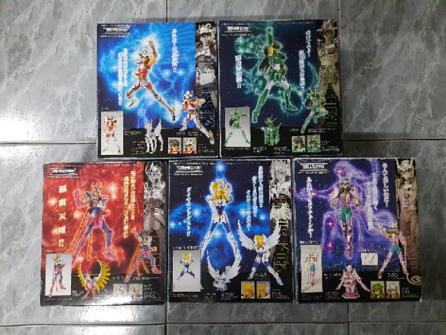 bandai-saint-seiya-model-v1-set-5กล่อง-ครบเซต-เซนต์เซย่า-โมเดล